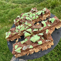 Chocolate biscuit slices